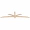Ekena Millwork Davenport Smooth Timber Gable Bracket, Douglas Fir, 96"W x 28"H x 1 1/2"D x 3 1/2"F, 7/12 Pitch GBW096X28X0204DAV00SDF - alternate 3